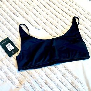 Fashion Nova Ibiza Mini Bikini Tank Top in black
